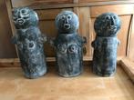 Aardewerk beeldengroep: vader moeder en kind, Antiek en Kunst, Kunst | Beelden en Houtsnijwerken, Ophalen of Verzenden