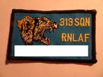 Nametag patch 313 Squadron Twenthe periode, Verzamelen, Ophalen of Verzenden, Zo goed als nieuw, Patch, Badge of Embleem