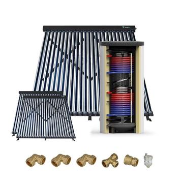 Zonneboiler voor tapwater en CV - 500 liter met 2x SCM25 beschikbaar voor biedingen