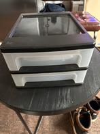 Ladekastje met 2 laden, Huis en Inrichting, Kasten | Ladekasten, Gebruikt, 1 of 2 laden, Ophalen of Verzenden, Minder dan 25 cm