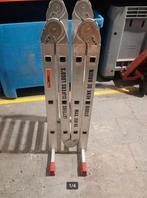 Multifunctionele aluminium ladder Meister Vario 360, Ophalen, ., Zo goed als nieuw, Ladder