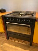 Smeg 6 pits fornuis op gas 90 cm breed, Witgoed en Apparatuur, Fornuizen, Ophalen, Gebruikt, 60 cm of meer, Gas