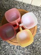 Vintage Opale soepkommen acht stuks, Huis en Inrichting, Keuken | Servies, Ophalen of Verzenden, Overige stijlen, Kom(men)