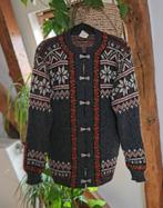 Vintage Norway wollen vest Noors ijslandse dale 80s, Kleding | Dames, Truien en Vesten, Maat 42/44 (L), Ophalen of Verzenden, Zo goed als nieuw