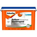 Nieuwe emmer alabastine voorstrijk wit rolbaar, Doe-het-zelf en Verbouw, Verf, Beits en Lak, Ophalen, Nieuw, Wit, Verf