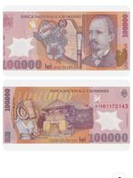 Romania 100000 Lei 2001, Ophalen of Verzenden