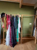 2x stevig houten kledingrek, Kleding | Dames, Kledingrekken, Ophalen, Zo goed als nieuw