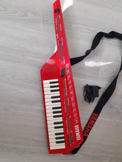 Yamaha SHS-10 Keytar - Rode Vintage MIDI Keyboard, Muziek en Instrumenten, Keyboards, Gebruikt, 49 toetsen, Yamaha, Midi-aansluiting