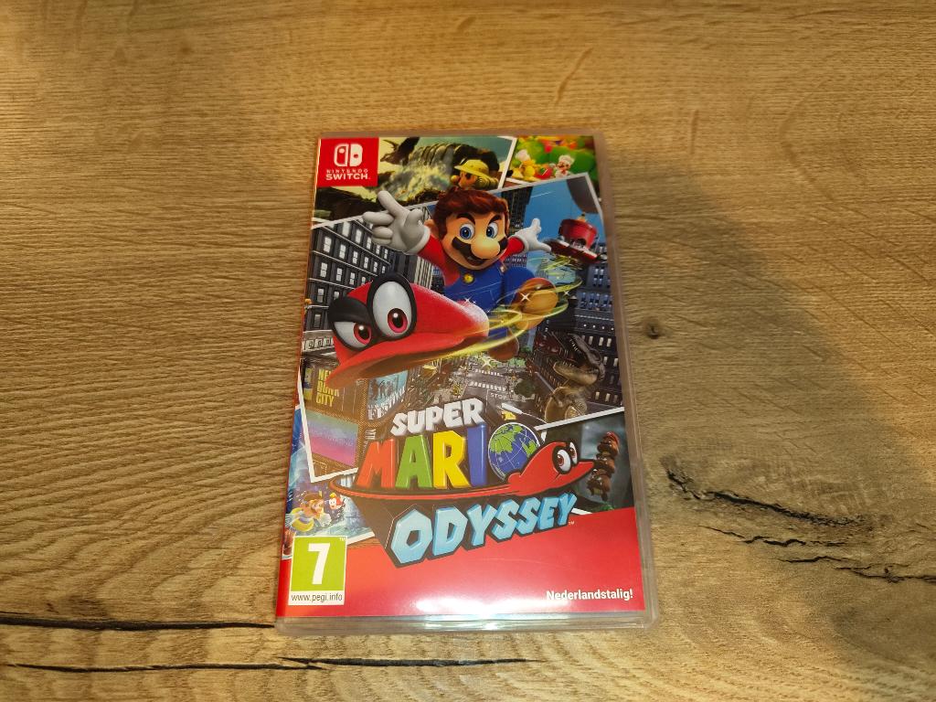 Super Mario Odyssey Switch, Spelcomputers en Games, Avontuur en Actie, 2 spelers, Ophalen of Verzenden, Zo goed als nieuw