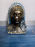 Stenen Indianen beeld, Ophalen, Zo goed als nieuw