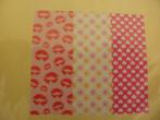 1312a- SET DECOPATCHPAPIER – 3 VELLEN VAN 40 CM X 60 CM, Ophalen of Verzenden, Nieuw, Materiaal