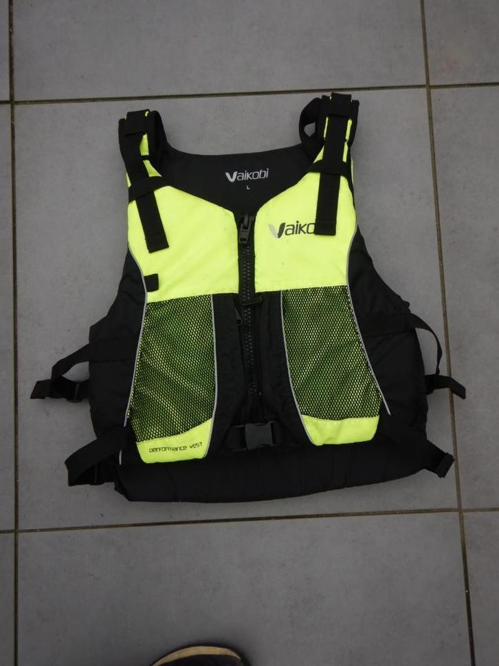 Zwemvest voor kanovaren Vaikobi maat L, Watersport en Boten, Watersportkleding, Zo goed als nieuw, Reddingsvest of Zwemvest, Heer