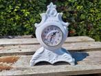 mooie oude porseleinen schouw klok, Huis en Inrichting, Ophalen of Verzenden, Gebruikt, Wandklok