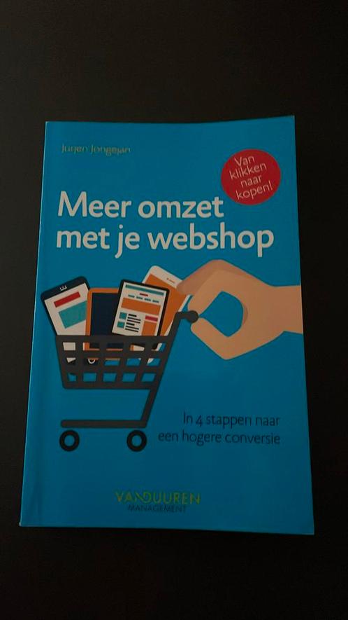 Jurjen Jongejan - Meer omzet met je webshop, Boeken, Economie, Management en Marketing, Zo goed als nieuw, Ophalen of Verzenden