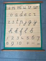 Schoolkaart  letterkaart, Ophalen of Verzenden, Overige thema's