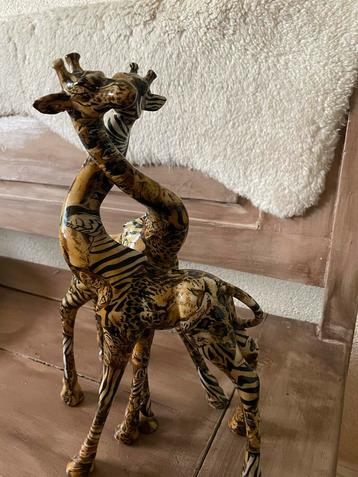 Decoratieve Giraffe Beelden Set beschikbaar voor biedingen