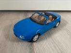 1:18 Otto Mobile Mazda MX-5 Blauw Zonder doos, Hobby en Vrije tijd, Modelauto's | 1:18, OttOMobile, Gebruikt, Ophalen of Verzenden