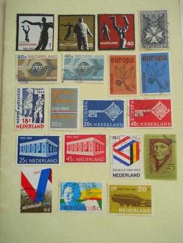 Nederland 1965-1969 Opruiming uit Nvph.836-929 gestempeld  beschikbaar voor biedingen