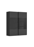 Kledingskast Finca Goossens 180x223x68, Huis en Inrichting, Ophalen, 200 cm of meer, 50 tot 75 cm, Glas