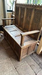 Antiek kloosterbankje, Antiek en Kunst, Antiek | Meubels | Stoelen en Banken, Ophalen