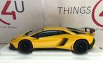 AUTOart 74558 1:18 Lamborghini Aventador LP750-4 SV 2015, Nieuw, Ophalen of Verzenden, Auto, Autoart