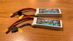 2x Gens Ace Soaring 2200mAh 7.4V 30C 2S1P LiPo accu’s, Ophalen, Zo goed als nieuw, Oplaadbaar