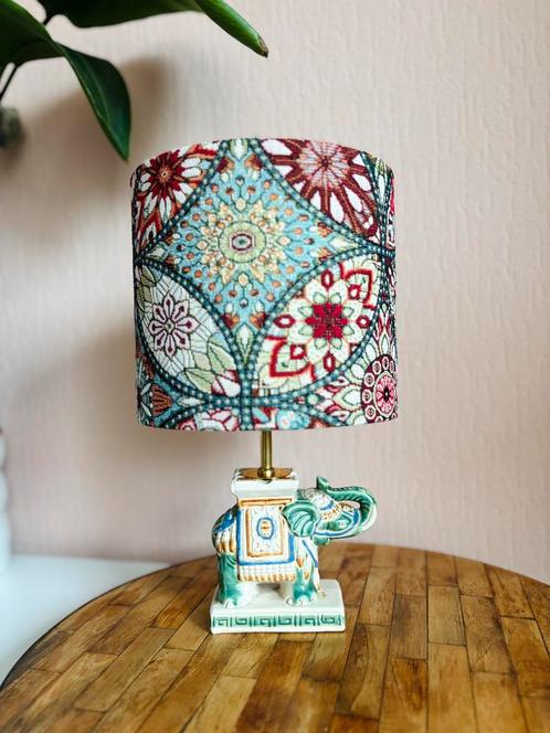 Olifanten lampje, Huis en Inrichting, Lampen | Tafellampen, Gebruikt, Minder dan 50 cm, Ophalen of Verzenden