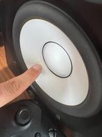 Yamaha HS50M actieve studio monitor speakers (set), Gebruikt, 60 tot 120 watt, Front, Rear of Stereo speakers, Ophalen