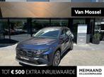 Hyundai Tucson 1.6 T-GDI HEV Comfort Smart, Auto's, Hyundai, Euro 6, 4 cilinders, Blauw, Leder en Stof