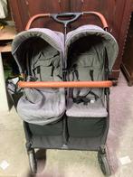 tweeling kinderwagen / kinderwagen / wandelwagen, Kinderen en Baby's, Kinderwagens en Combinaties, Duowagen, Zo goed als nieuw