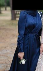 Abiye Gelegenheidsjurk, Maat 38/40 (M), Blauw, Ophalen of Verzenden, Zo goed als nieuw