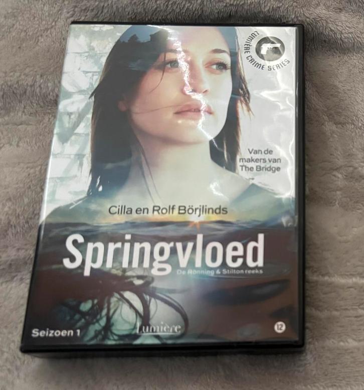 Springvloed Seizoen 1 op DVD. Compleet, Cd's en Dvd's, Dvd's | Tv en Series, Zo goed als nieuw, Alle leeftijden, Ophalen of Verzenden