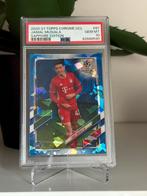 Jamal Musiala rookie Sapphire – PSA 10 – Topps Chrome UCL, Ophalen of Verzenden, Zo goed als nieuw, Plaatje