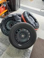 VW winterbanden op velg  Dunlop Volkswagen  complete set, Auto-onderdelen, Banden en Velgen, Ophalen, Gebruikt, 16 inch, Band(en)