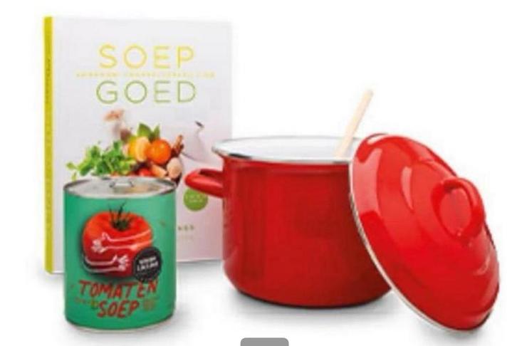 Soeppakket (postcodeloterij), Huis en Inrichting, Keuken | Potten en Pannen, Nieuw, Gietijzer, Ophalen of Verzenden