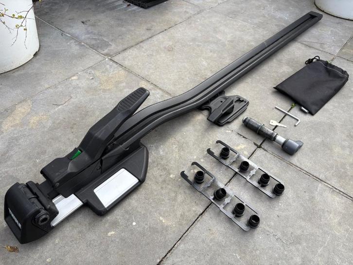 Fiets drager dak - thule topride, Auto diversen, Dakdragers, Gebruikt, Ophalen