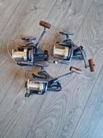 3 X DAIWA TOURNAMENT 6000 T BIG PIT MOLENS IGST, Watersport en Boten, Hengelsport | Karpervissen, Ophalen of Verzenden, Gebruikt