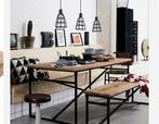 New Routz Eettafel - Stoere Industriële Look, Ophalen, 50 tot 100 cm, Zo goed als nieuw, 150 tot 200 cm