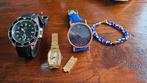 horloges 3 stuks, Ophalen of Verzenden, Staal, Overige typen