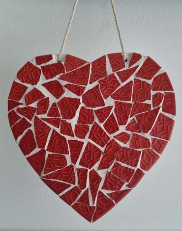 Mozaiek hart (herdenkingsitem) beschikbaar voor biedingen