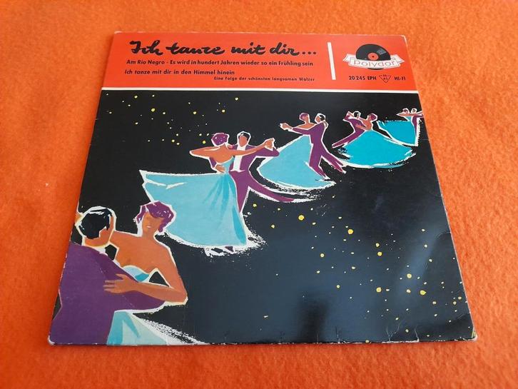 Alfred Hause - Ich tanze mit dir EP (1958), Cd's en Dvd's, Vinyl Singles, Gebruikt, EP, Wereldmuziek, 7 inch, Ophalen of Verzenden