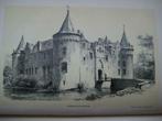 105 / Helmond  het Kasteel  Litho 1876, Antiek en Kunst, Ophalen of Verzenden