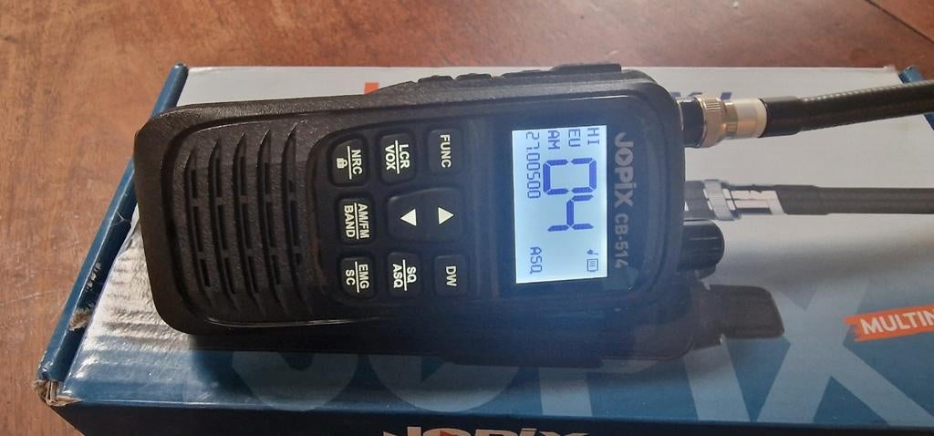 Jopix CB-514 27-MC Radio - Perfect voor Communicatie, Telecommunicatie, Ophalen of Verzenden, Gebruikt, 5 tot 15 km, Portofoon of Walkie-talkie