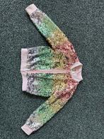 Glitterjasje Regenboog - Maat 128, Ophalen of Verzenden, Zo goed als nieuw, H&M, Meisje