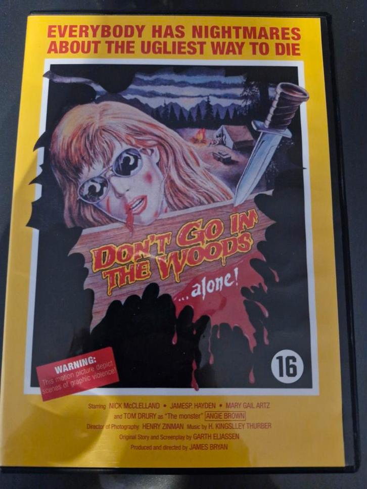 Don't Go in the Woods Alone!, Cd's en Dvd's, Dvd's | Horror, Gebruikt, Slasher, Vanaf 16 jaar, Ophalen of Verzenden