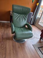 Leolux - Elektrisch verstelbare relaxfauteuil, Huis en Inrichting, Fauteuils, Ophalen, Gebruikt, Leer