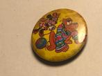 Metalen PLUTO en MINNIE MOUSE DISNEY Button., Verzenden, Zo goed als nieuw, Figuurtje, Speldje of Pin