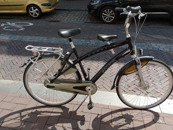 Sparta Amazone h54 herenfiets /papafiets, Fietsen en Brommers, Fietsen | Heren | Herenfietsen, Gebruikt, Sparta, 53 tot 57 cm