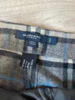 Burberry wollen broek ruitprint maat S, Kleding | Dames, Broeken en Pantalons, Ophalen, Zo goed als nieuw, Maat 36 (S), Grijs