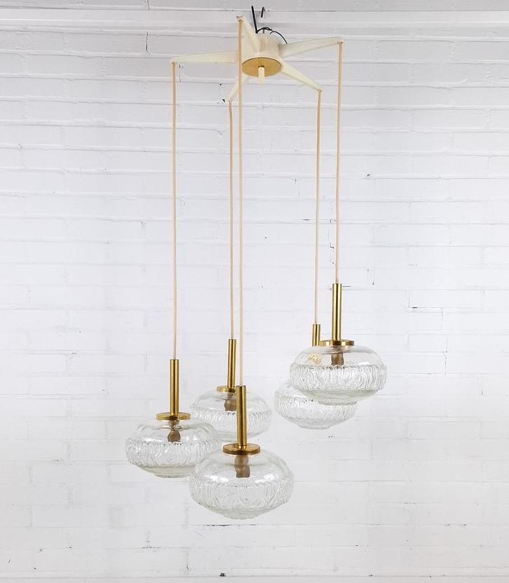 Vintage hanglamp Honsel, Antiek en Kunst, Antiek | Lampen, Ophalen